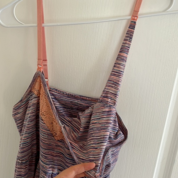 Maternity/Nursing Nightgown - Picture 3 of 5